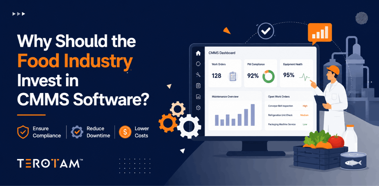 Why Should The Food Industry Invest in CMMS Software - TeroTAM