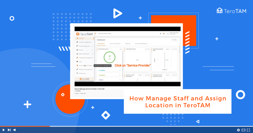 How Manage Staff and Assign Location in TeroTAM