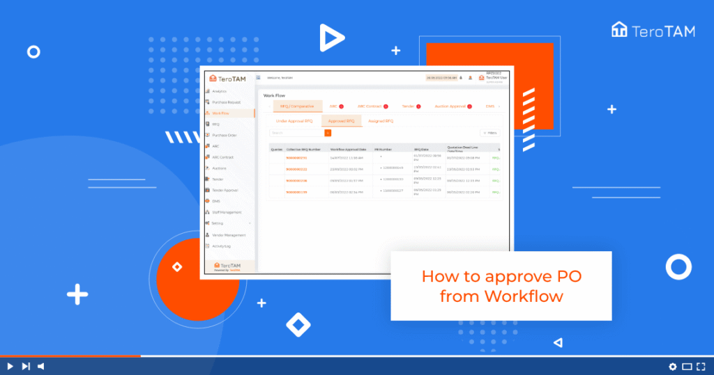 How to approve Purchase Order from workflow