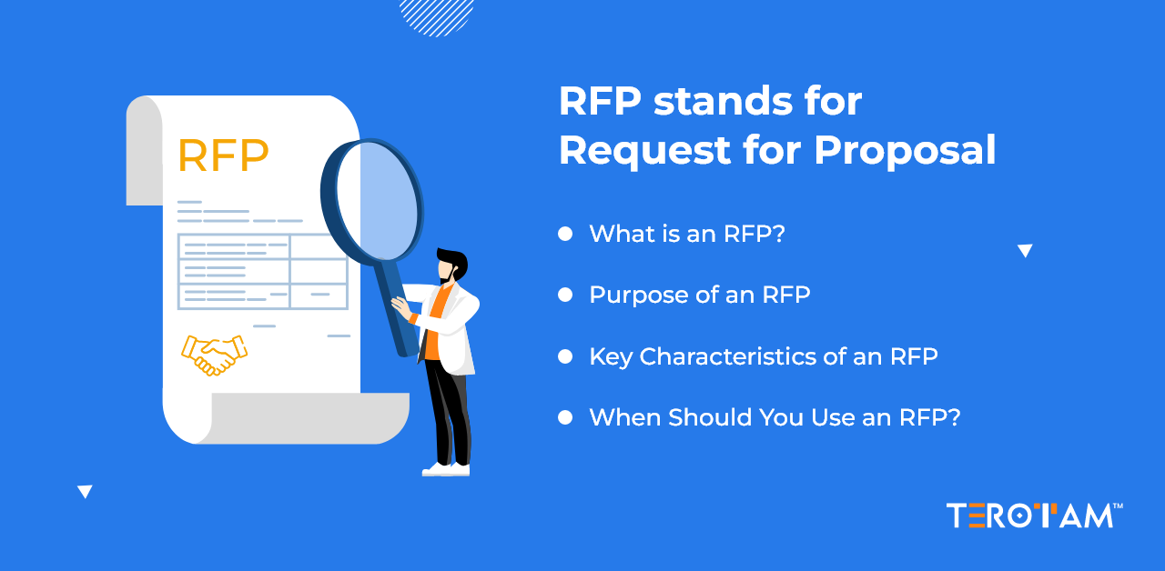 What is the Differences Between RFI, RFQ, RFP, and RFT - TeroTAM