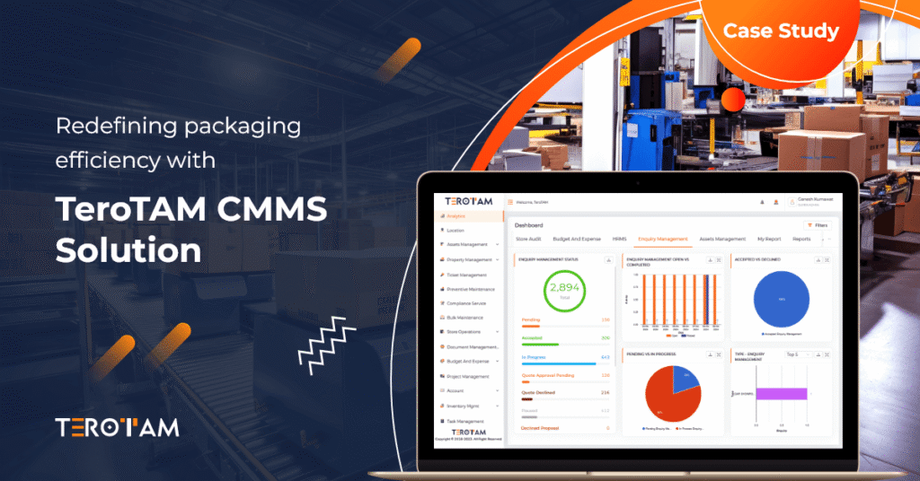 Redefining packaging efficiency with TeroTAM CMMS Solution