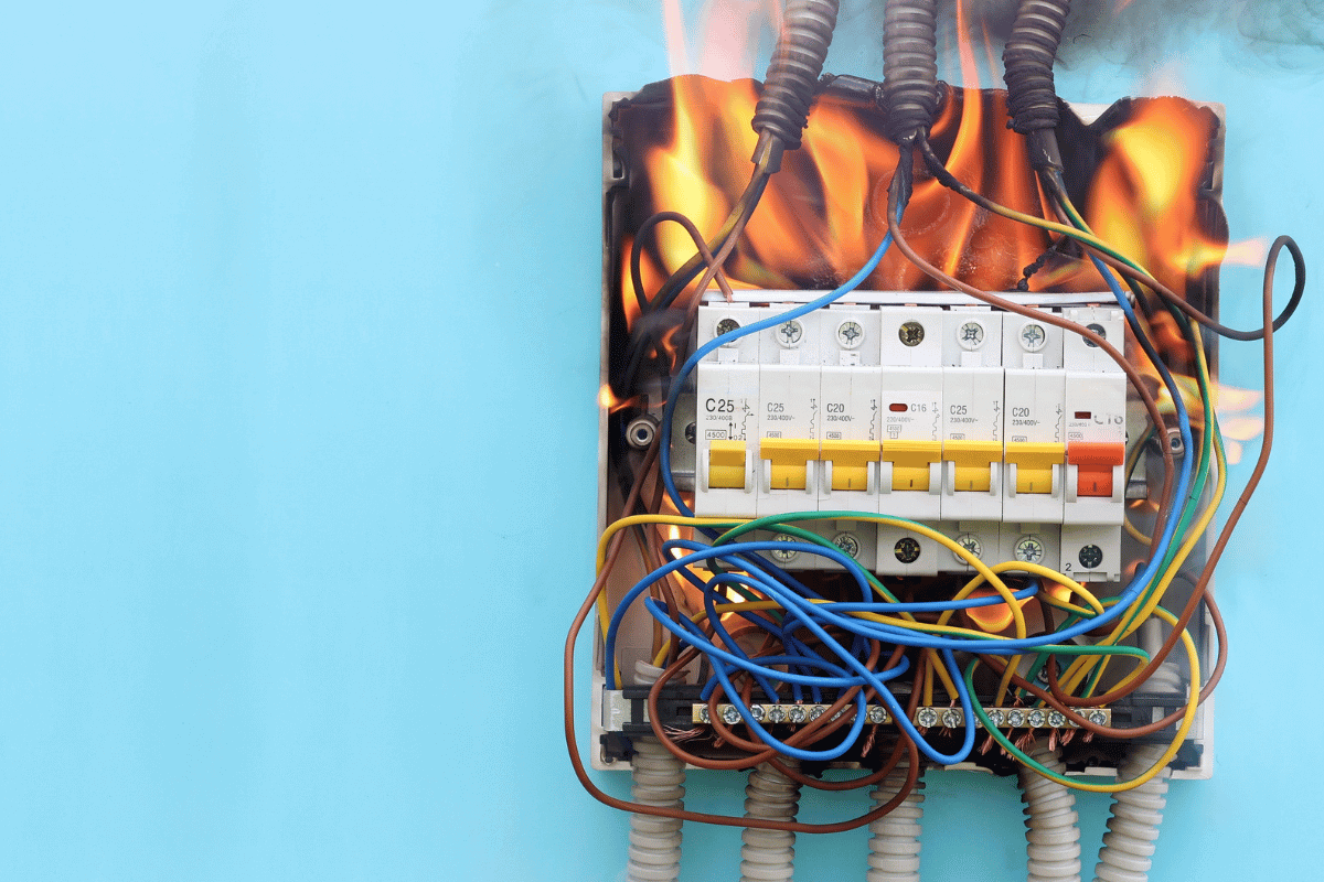 كشف التماس الكهرباء