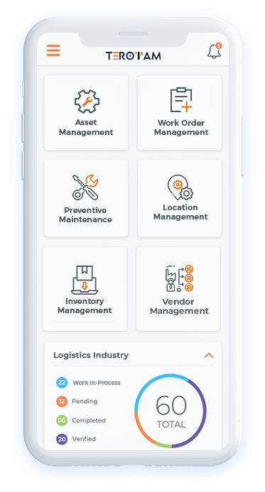 Manage Your Logistics Business in a Palm-Easy Way - Logistic-White-Mobile