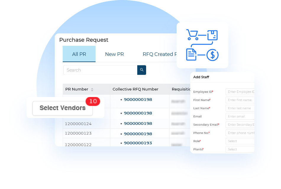E Procurement Management Solution