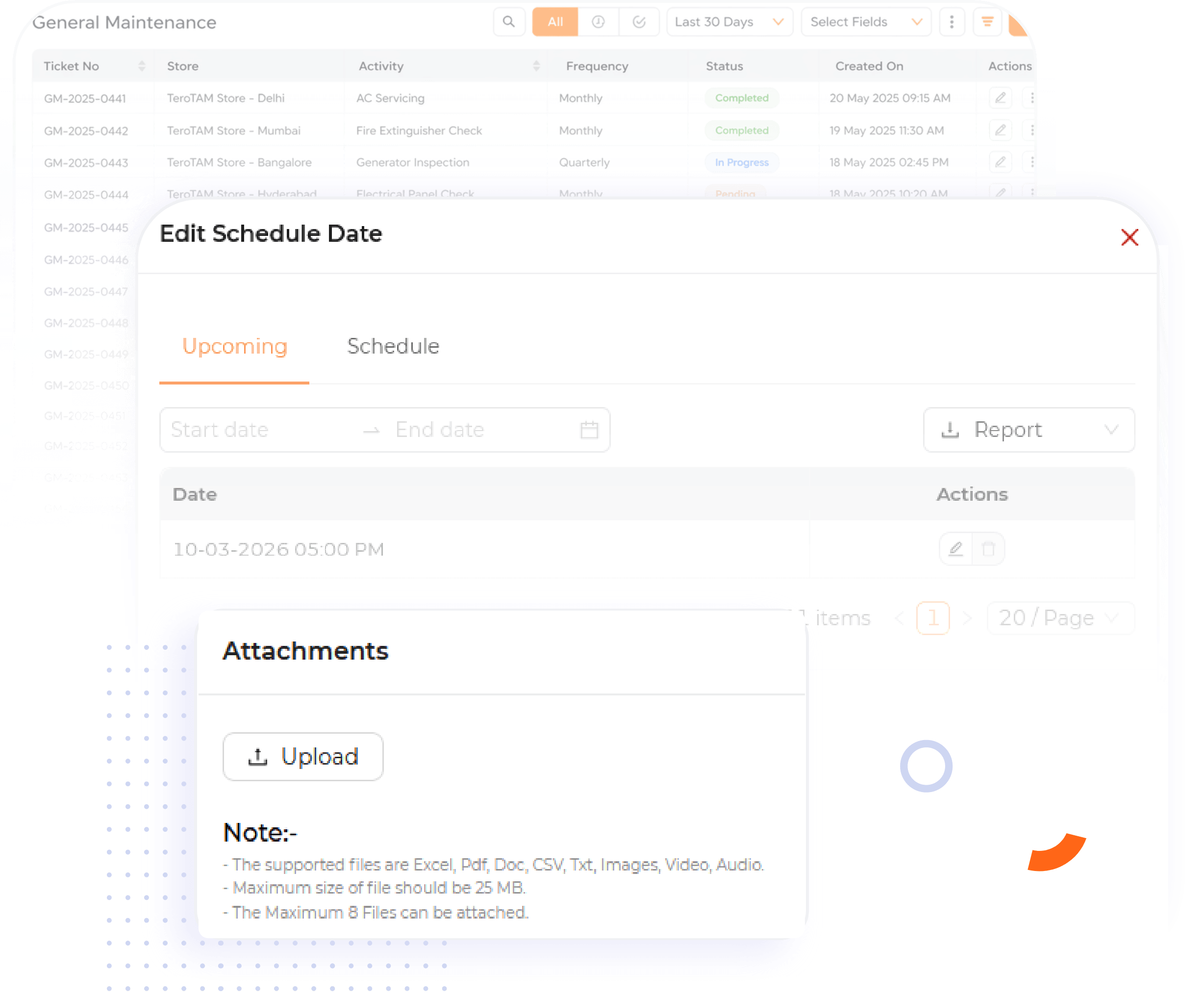 Envisioned Decisions With Maintenance Reporting 2