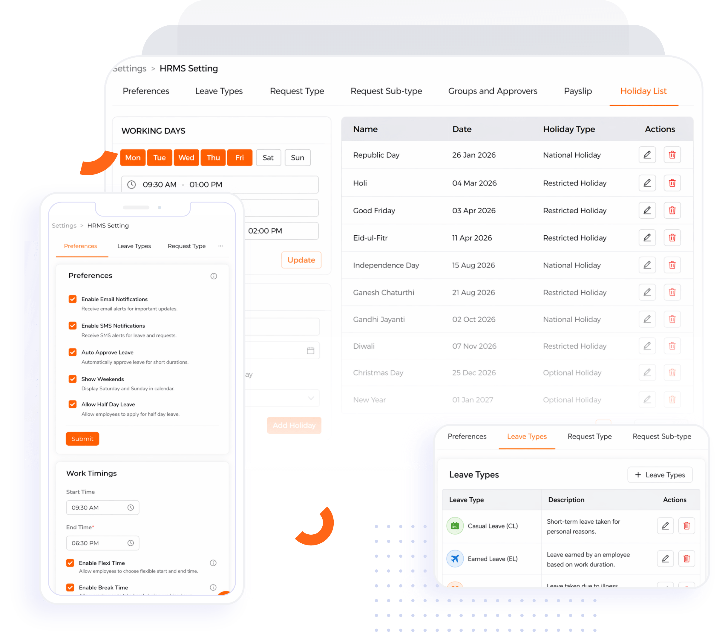 Manage Your HRMS From The Web App Enable Devices 1
