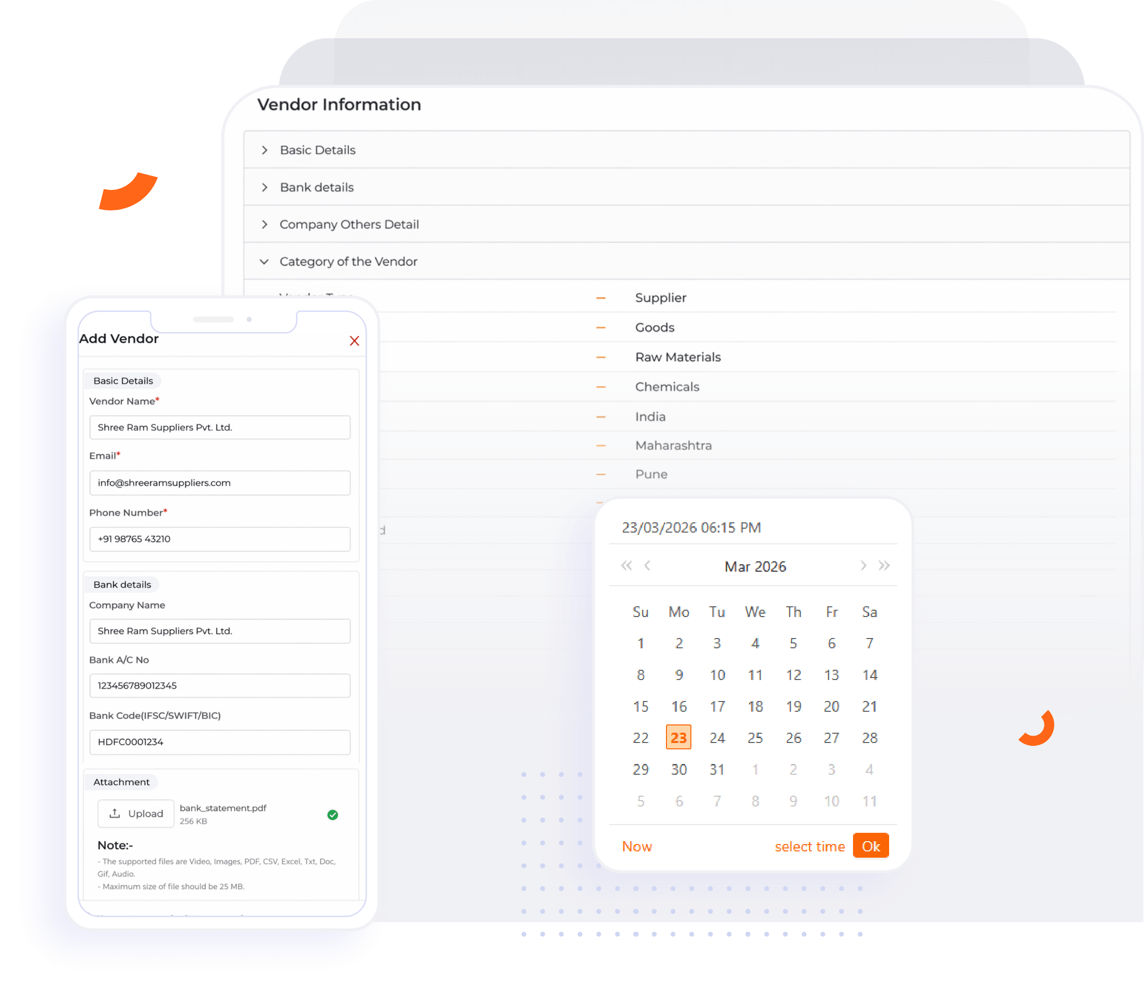 Manage Your Vendors In A Palm Easy Way With Smartphone 1