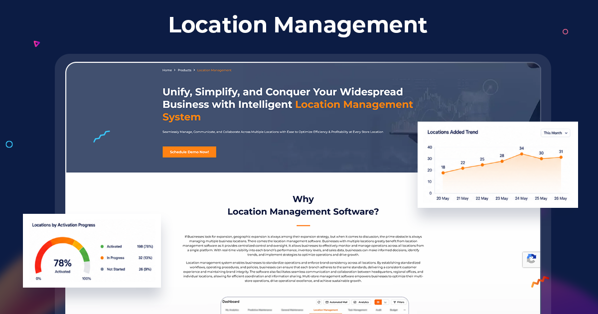 Multi Store Location Management Software Solution | TeroTAM
