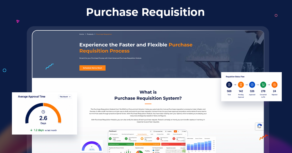 Best Purchase Requisition Management Software - TeroTAM