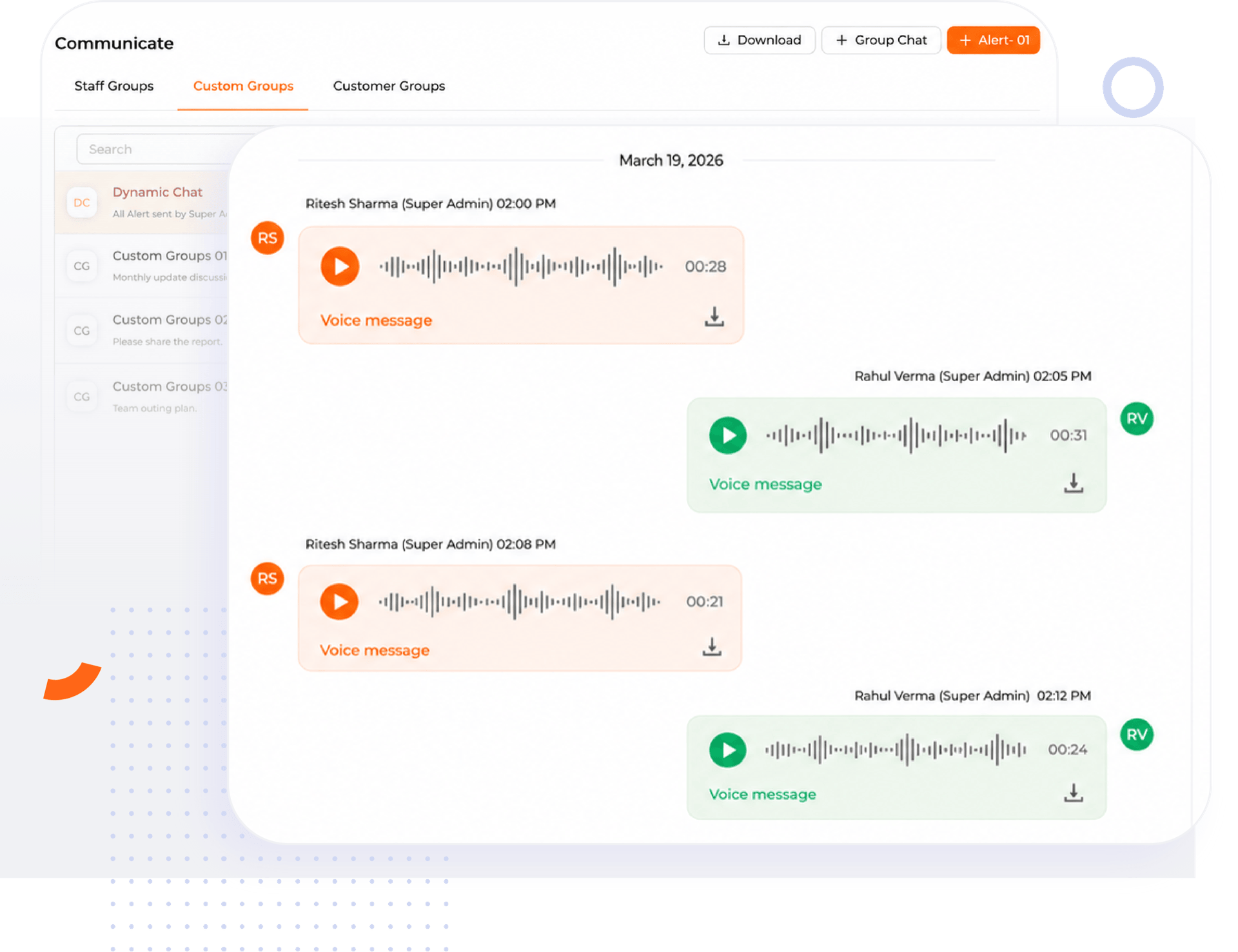 VOICE Communication