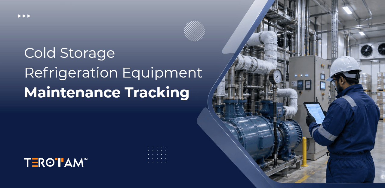 Cold Storage Refrigeration Equipment Maintenance Tracking