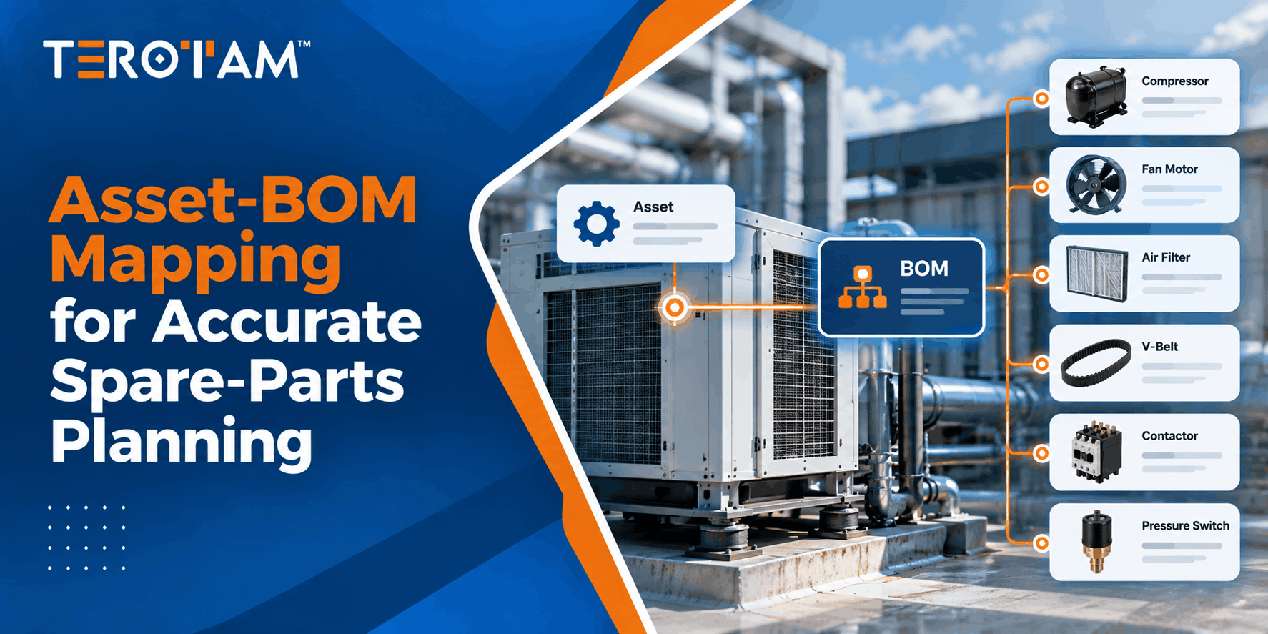 Asset-BOM Mapping for Spare Parts